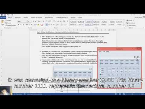 7.1.2.8 - 8.1.2.7 Lab - Using the Windows Calculator with Network Addresses