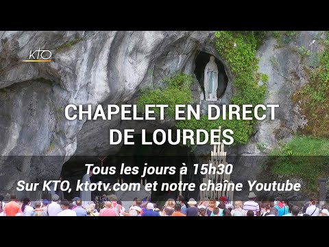Chapelet du 5 octobre 2020 à Lourdes