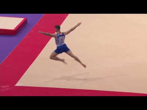 Artem Dolgopyat. 2025 Paris World Challenge Cup. FX