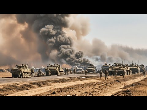 30 minutes ago! Just landed in Kyiv, 3100 US troops were ambushed by Russian troops