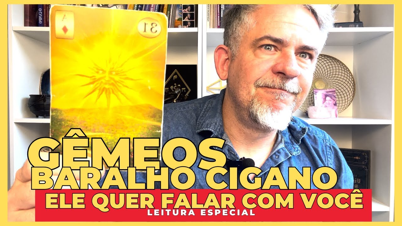 GÊMEOS BARALHO CIGANO - DESCUBRA O SEGREDO DA SUA PAZ NESTA LEITURA