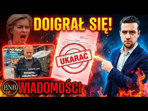 Odpalony Tusk ZWYZYWAŁ Polaków Do KAMERY! Komisja ZAJMIE SIĘ Premierem