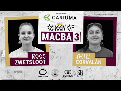 Queen of MACBA 3:  Roos Zwetsloot Vs. Jechu Corvalán - Round 2: Presented By Cariuma