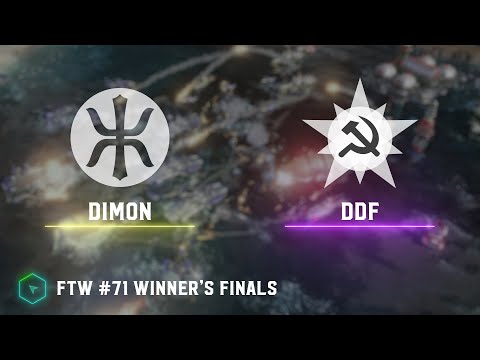 Dimon(E) vs DDF(S) - FTW #71 Winner's Finals - Red Alert 3