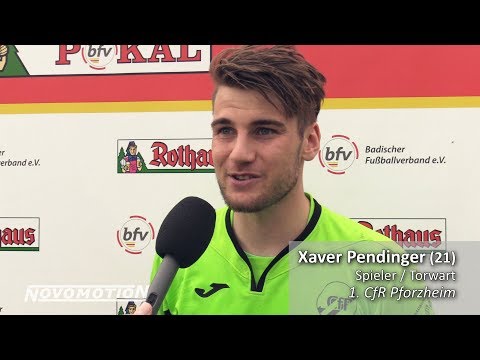 Xaver Pendinger - 1. CfR Pforzheim - zum Verbandspokalfinale vs. Karlsruher SC, 21.5.2018