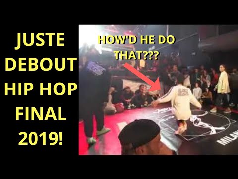 Juste Debout HIP HOP FINAL 2019 Zyko Dykens Vs Lindsay Mels (Italy)