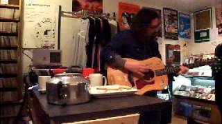 Withered Hand performs &quot;New Dawn&quot; at RPM Records in Newcastle.  December 2010.  2/4