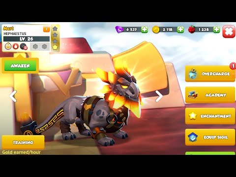 Hatching The Moon Dragon | DOTM | Arena & Map Battles | Hephaestus Dragon | Dragon Mania Legends