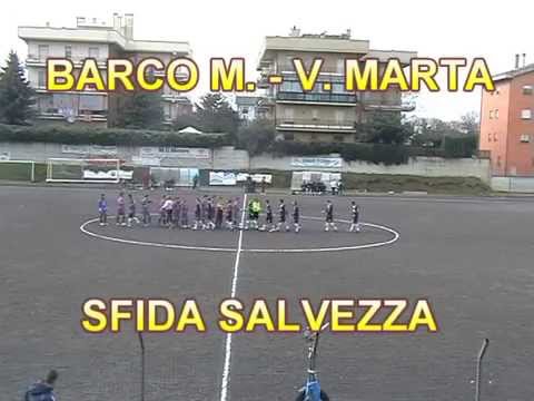 CALCIO, SECONDA CATEGORIA LAZIALE: Barco Murialdina - Virtus Marta, stagione 2010-2011
