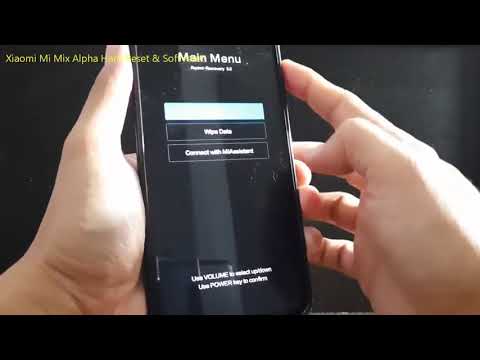 How to Hard Reset Xiaomi Mi Mix Alpha