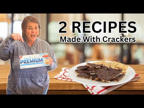 How to Turn Saltine CRACKERS Into A Sweet and Savory Treat