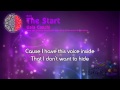 Gaia Cauchi - "The Start" (Malta) - [Karaoke ...