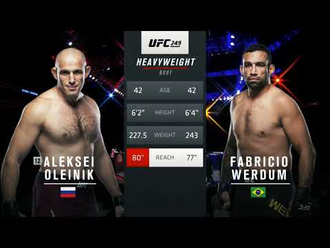 UFC 249: Oleinik vs. Werdum (Full Fight Highlights)