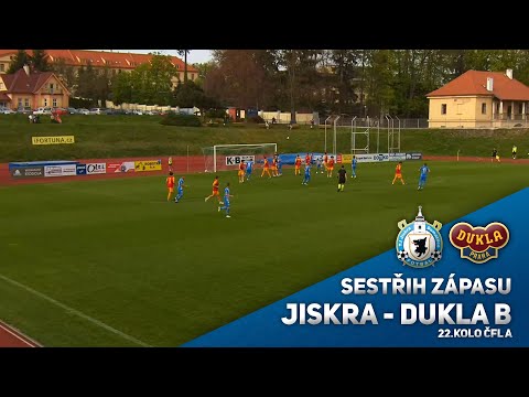 SESTŘIH | TJ Jiskra Domažlice - FK Dukla Praha B - 13.4.2024