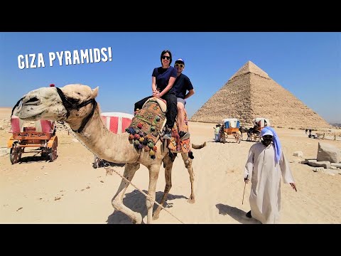 CAIRO, EGYPT - Giza Pyramids, Camel Ride & Khan el-Khalili Souq