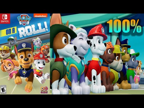 PAW Patrol: On A Roll! [78] 100% Switch Longplay
