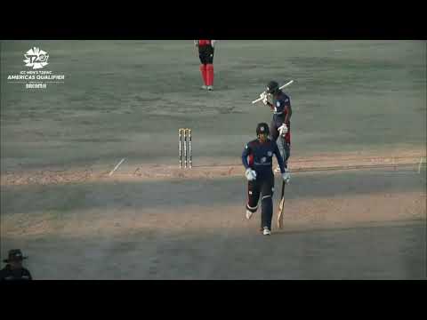 Canada vs USA Final Over Highlights at ICC Americas Men's T20 World Cup Qualifier in Antigua
