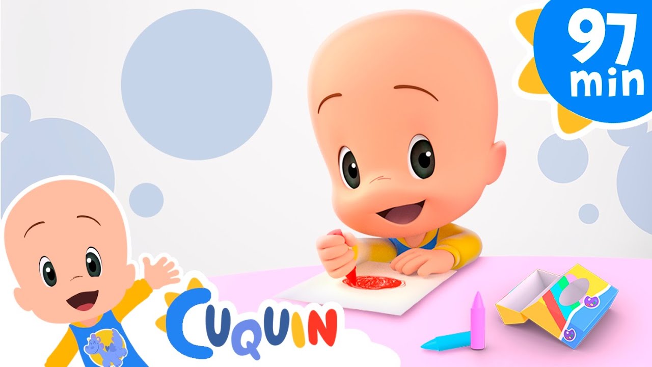 Balões de Cuquín: aprenda as cores com o Fantasma e mais vídeos 🎈 Desenhos animados para bebês