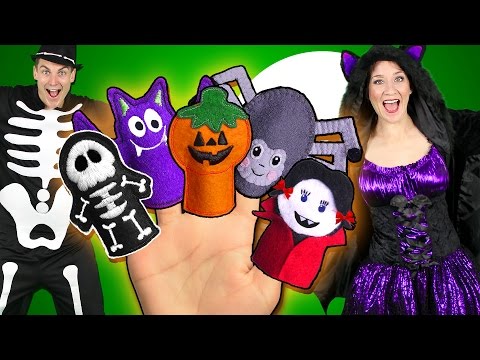 Halloween Finger Family Part 2! | Spooky Monsters Finger Family Song