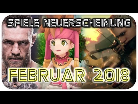 Neue Spiele im Februar 2018 - PC, PS4, XBO, Switch
