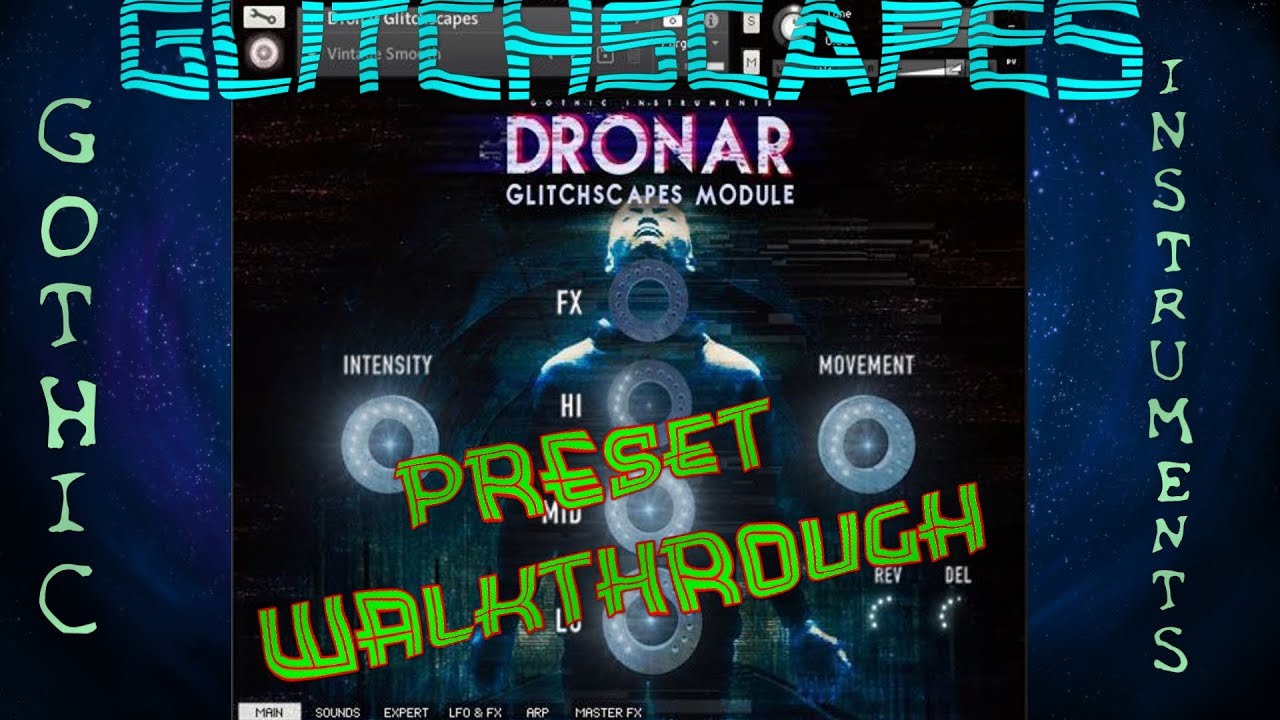 Gothic Instruments Dronar Glitchscapes- Preset Walkthrough by Sample Sound Review