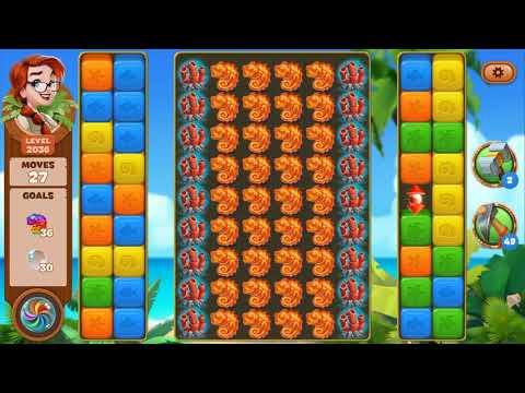 Lost Island Blast Adventure Level 2036 NO BOOSTERS - A S GAMING ✔️