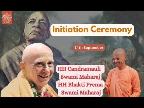 Initiation Ceremony by HH Candramauli Swami Maharaj & HH Bhakti Prema Swami Maharaj