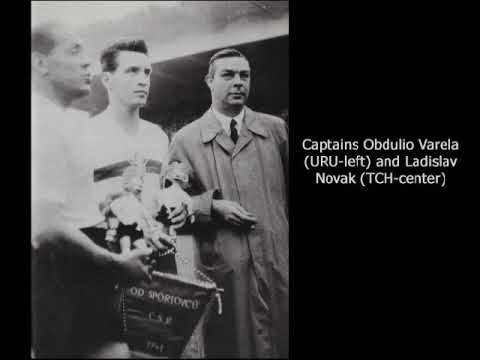 1954 WC G3 R1 Uruguay - Czechoslovakia (Berne, 16.6.1954)