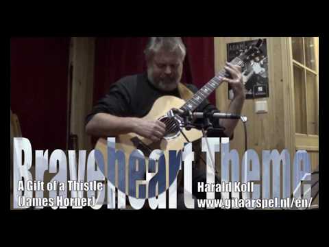 Braveheart theme: A Gift of a Thistle Fingerstyle guitar