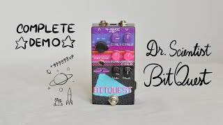 Video thumbnail for Dr. Scientist BitQuest! | Full Demo, Guide, Review, Unboxing | Unique Handmade Multi Effects Pedal! by Pair of Pandas
