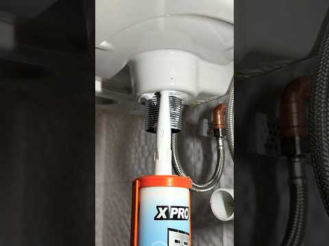 How to plumb a new sink waste! #howto #diy #asmr #subscribe #shorts #tips #foryou #plumbing #tools