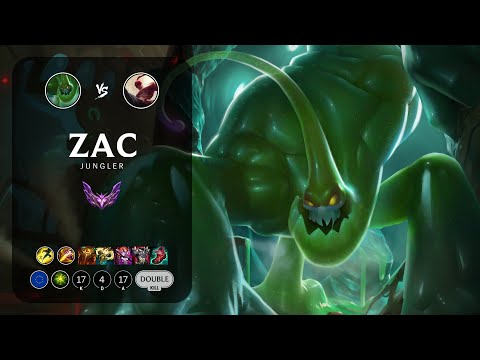 Zac Jungle vs Lee Sin - EUW Master Patch 13.6