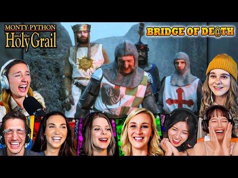 TOP "The Bridge of Death Quiz" Reactions! Monty Python The Holy Grail (1975) Movie Reaction