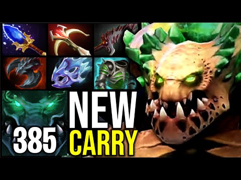 NEW CARRY..!! +385 Attack Damage Bonus Hard Carry Underlord 7.25 | Dota 2