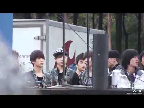 [FANCAM] 111029 Teen Top's Introduction at Youth Cultural Festival [Incheon]
