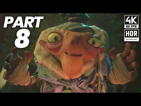PSYCHONAUTS 2 Gameplay Walkthrough Part 8 (XBOX SERIES X) 4K 60FPS HDR - (Full Game)