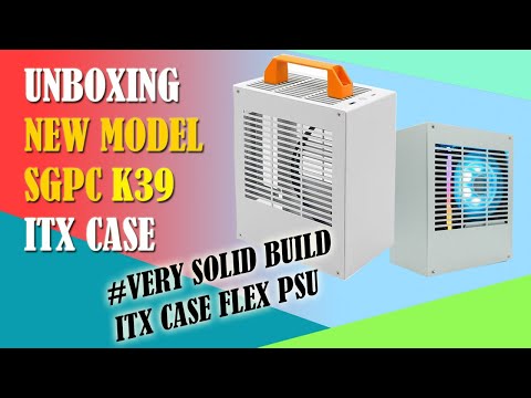 UNBOXING NEW SGPC K39 WITH FLEX PSU 550wat ITX CASE PC Malaysia