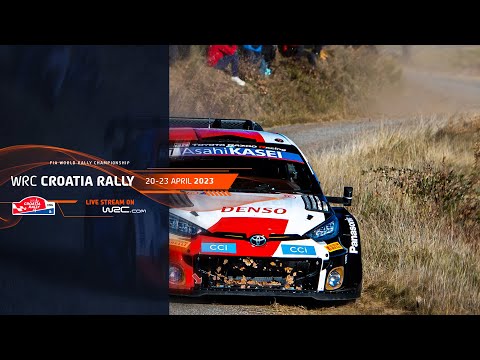 WRC 2023 第4戦ラリー・クロアチア シェイクダウンライブ動画