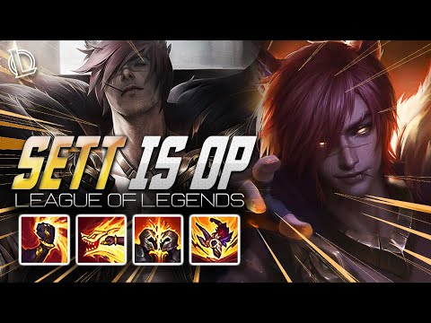 SETT MONTAGE - SETT IS OP | Ez LoL Plays [60 FPS]