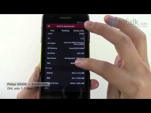 Philips W6500 Unboxing