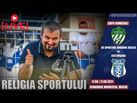 LIVE #Fotbal - Cupa Romaniei: FC Sporting Juniorul Vaslui - ACS Husana Husi | #DerbyDeVaslui