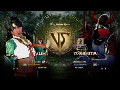 [SC6] Talim (Voleno)  vs Yoshimitsu (Clancreator101) [4K 60FPS]