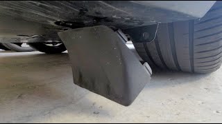 How To Fix LUCID AIR Front Bumper Lower Air Dam