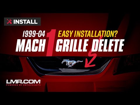 SVE Mach 1 Mustang Grille Delete Kit (1999-04) | Install & Review