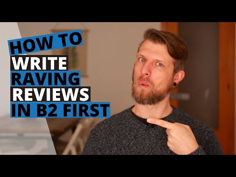Cambridge B2 First (FCE): How to Write a Review