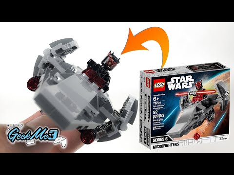 Vidéo LEGO Star Wars 75224 : Microvaisseau Sith Infiltrator