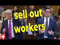 Liberals CRINGE as Conservatives urge Carney to stop selling out Canadian workers