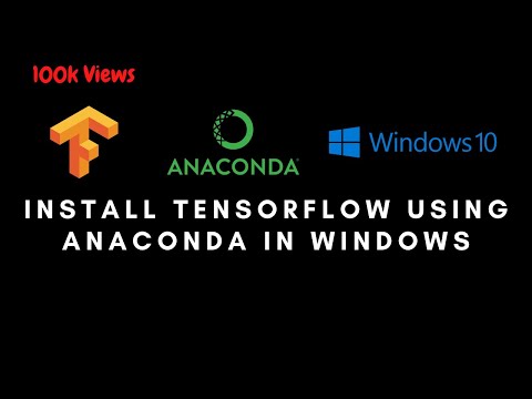 conda install tensorflow conda install tensorflow