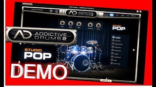 Video thumbnail for STUDIO POP Adpak DEMO - Addictive Drums 2 - XLN Audio by PBOenVIDEO