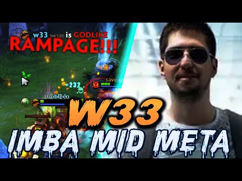 W33 New Mid Meta Hero WTF Ez RAMPAGE | Dota 2 Pro Gameplay Highlights
